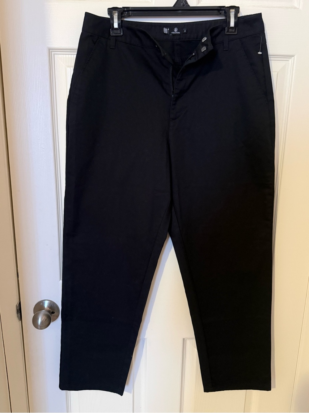 Volcom Men's Black Chinos Skate pants